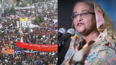 strike against pm haseena wajid