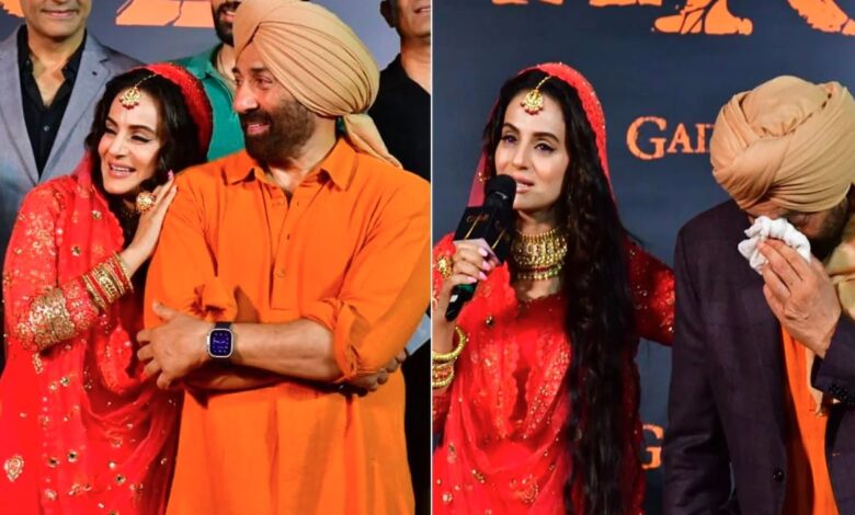 sunny deol in gadar 2 trailer launch