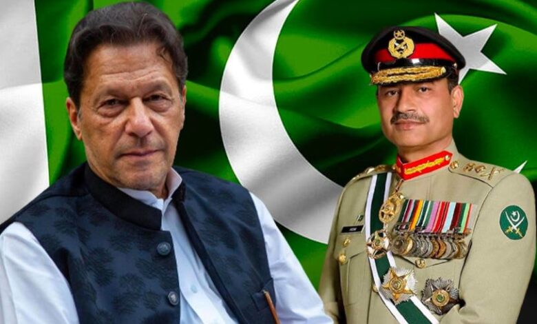 ARMY CHIEF,ASIM MUNIR,IMRAN KHAN