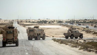 Firing at the offices of the security forces in the Sinai Peninsula