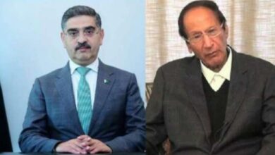 anwar ul haq kakar meeting with chaudhry shujaat hussain