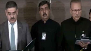 anwar ul haq oath taking