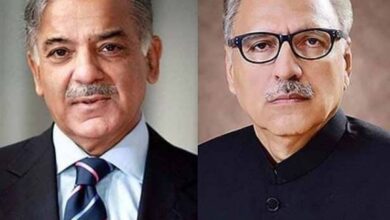 arif alvi,pm shebaz sharief