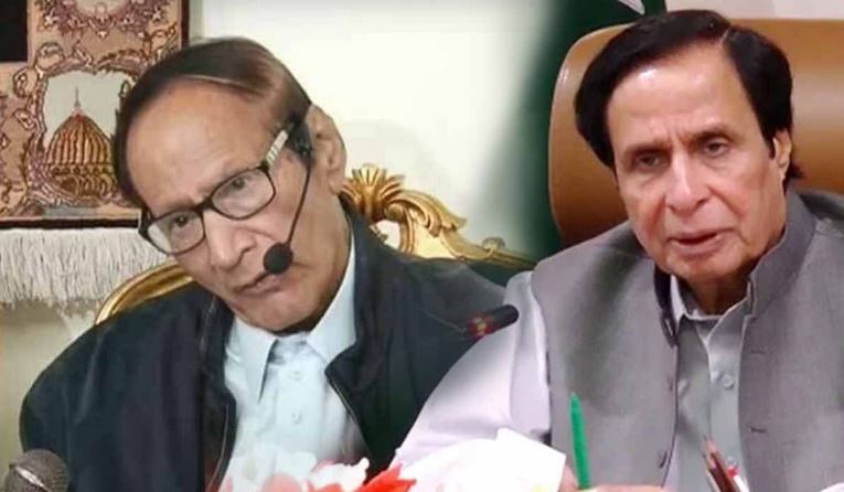 ch pervaiz ellahi,ch shujaat husain
