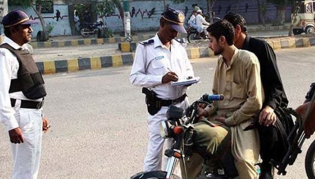 challan sindh motorcycle
