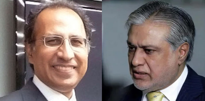 hafeez sheikh and ishaq dar