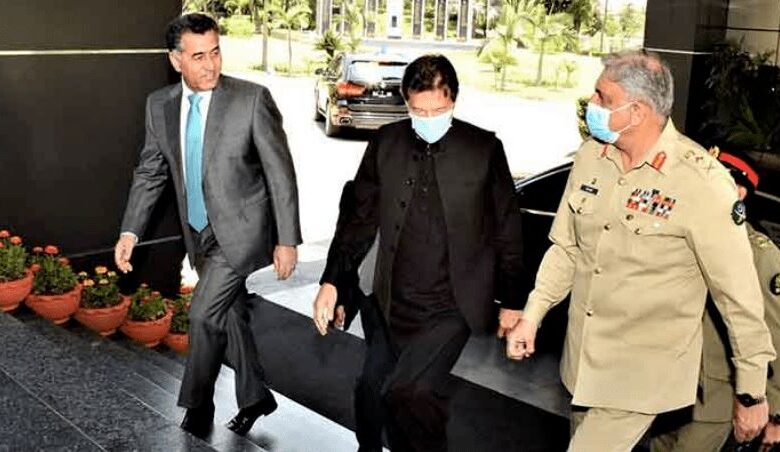 imran khan bajwa and faiz hameed