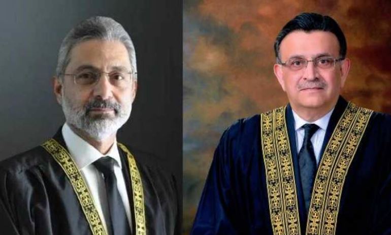 justice faiz esa qazi,justice umar ata bandiyal