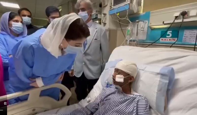 maryam nawaz meet with rizwana