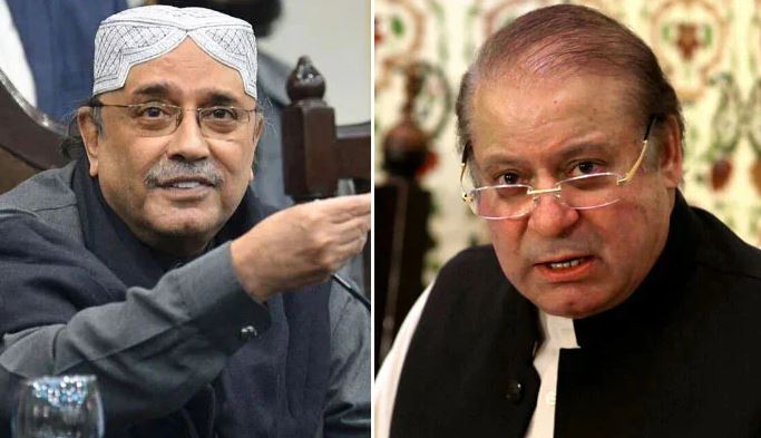 nawaz sharief ,asif zardari