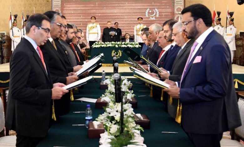 nigran cabinet of anwar ul haq kakar