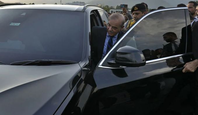 pm shebaz sharief out