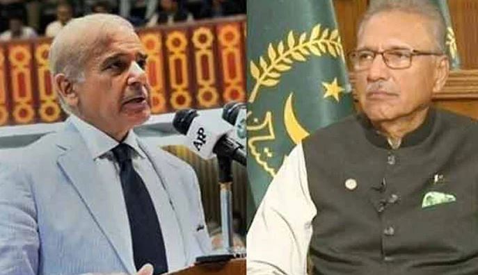 pm shebaz sharief, persident alvi