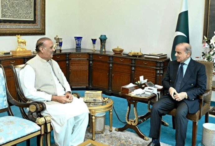 pm shebaz sharief ,raja riaz