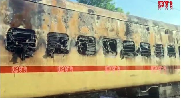 train burn in tamal nadu