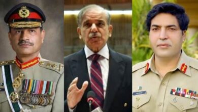 ARMY CHIEF GEN ASIM MUNIR,EX PM SHEBAZ SHARIEF ,DG ISI NADEEM AHMAD ANJUM