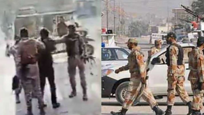 action of pak rangers in karachi
