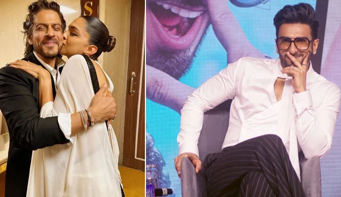 actor shah rukh khan dipica,ranveer singh