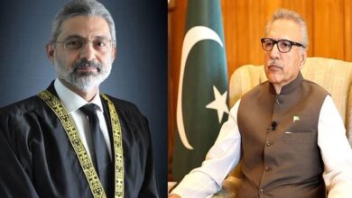 arif alvi,jusitice faiz esa qazi