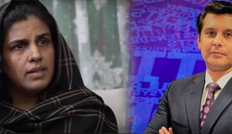 arshad sharif and samia arshad