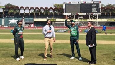 asia cup ,pak bangla desh match,toss