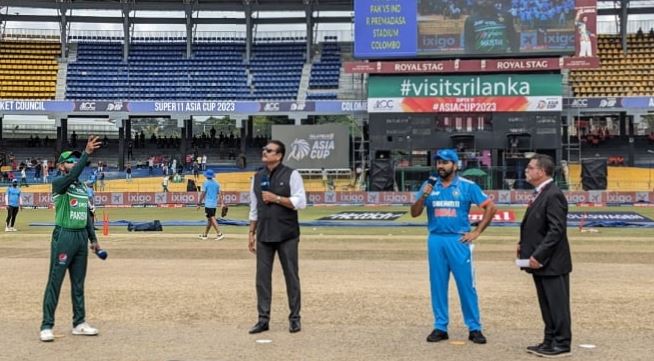 asia cup toss