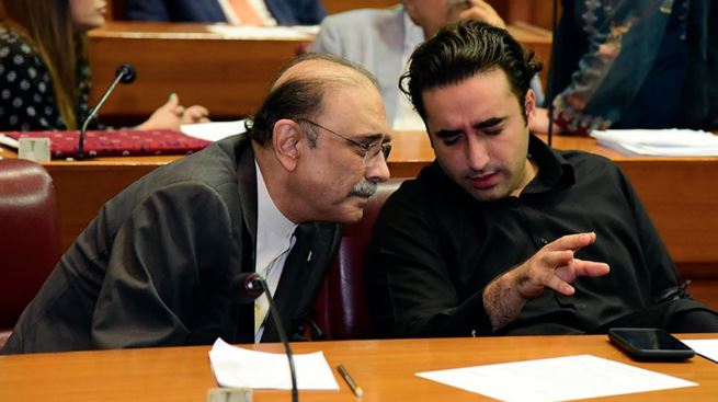 asif zardari and bilawal bhutto