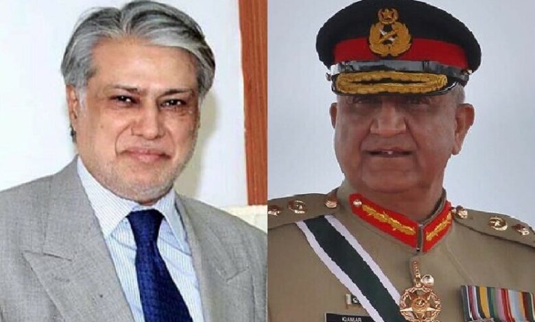 bajwa and ishaq dar
