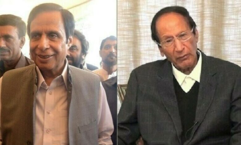 ch pervaiz ellahi,ch shujaat husain