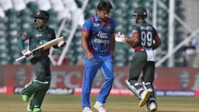 cricket target for afghnistan