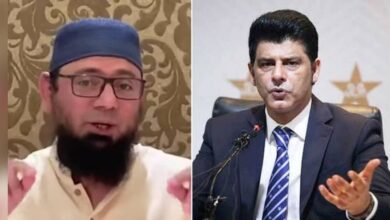 ex cricketers saqlain mushtaq, m waseem