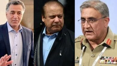 gen bajwa,nawaz sharief ,faiz hameed