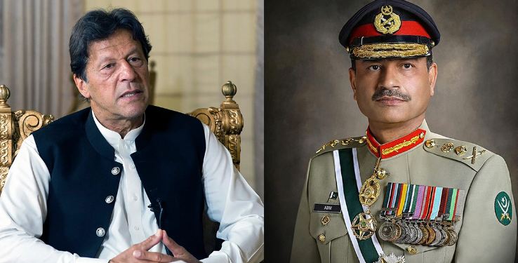 imran khan and army chief