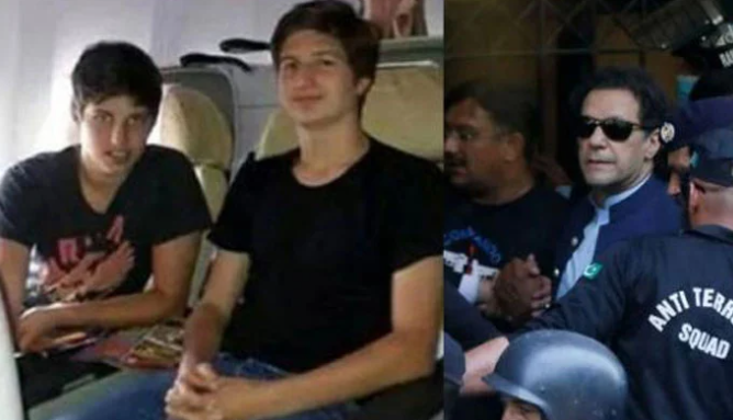 imran khan and son,s