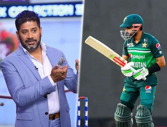 journalist vikrant gupta,cricketer babar azam