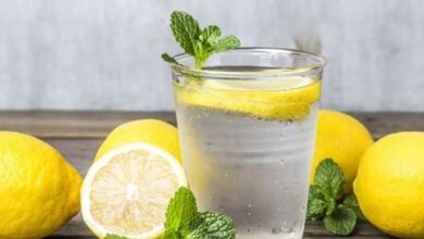 lemon ,water