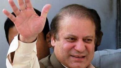 nawaz sharief arrives lahore