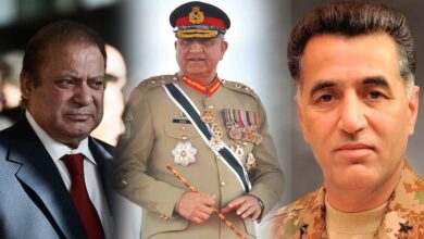 nawaz sharif, bajwa and faiz hameed
