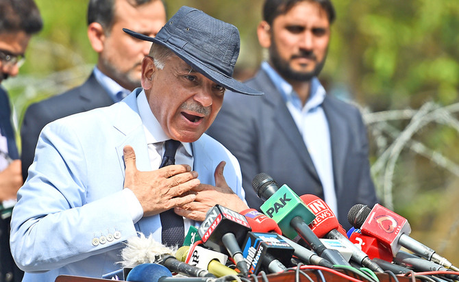 shahbaz sharif in london