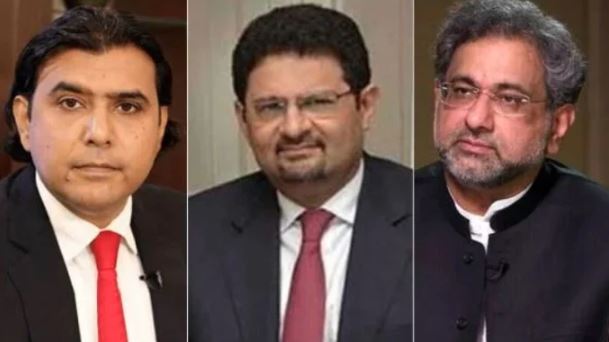 shahid khaqan, muftiha ismail and mustafa nawaz