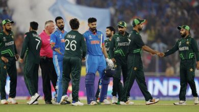 Pakistani player sick in India