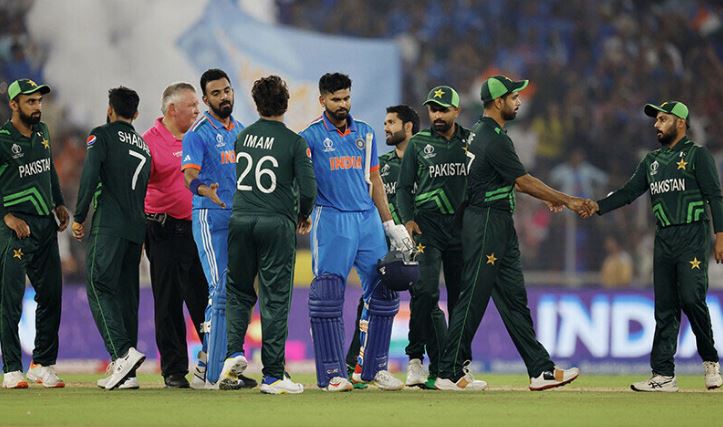Pakistani player sick in India