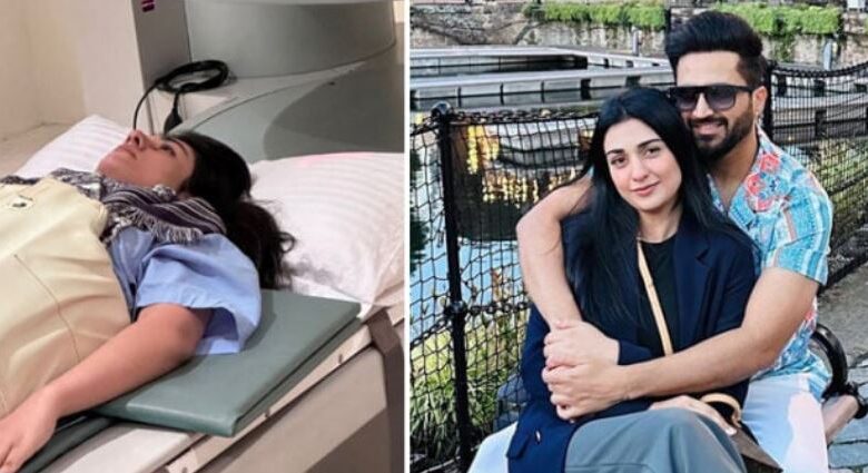 Singer Falak Shabir requested fans to pray for his wife and actor Sarah Khan