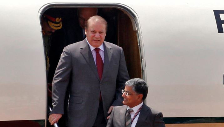 arrival of nawaz sharief