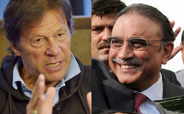 asif ali zardari ,imran khan