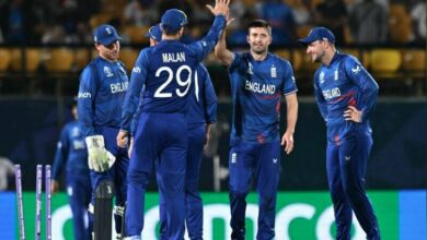 england team won the match