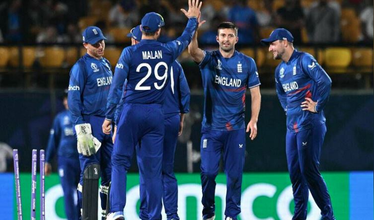 england team won the match