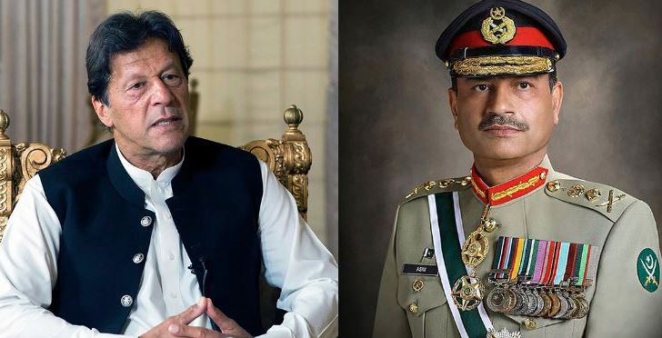 imran khan and army chief