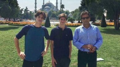 imran khan talk with his sons