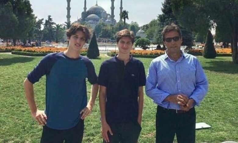 imran khan talk with his sons
